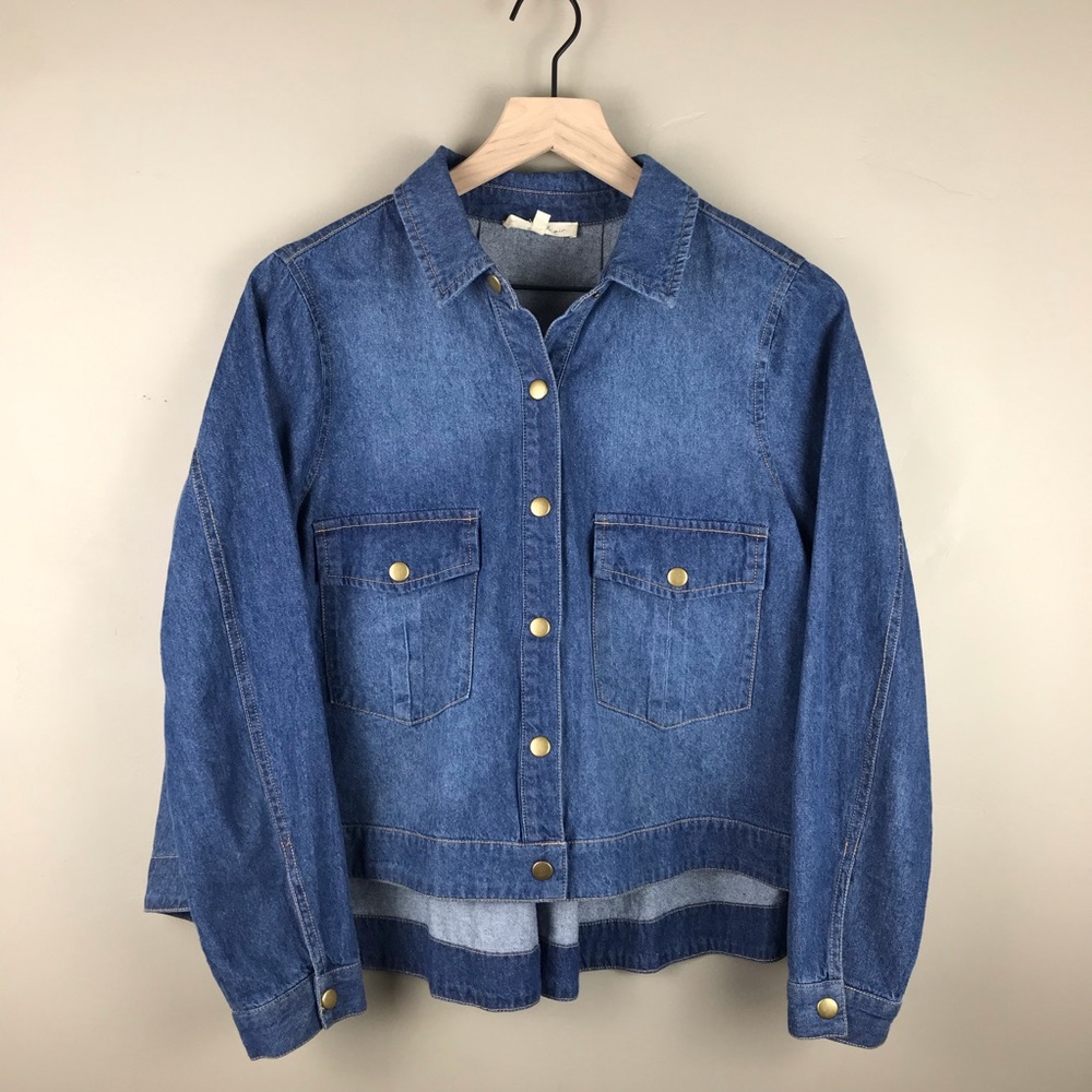 CURRENT AIR || Denim Crop - Picture 6 of 6